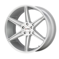KM711 20X10.5 5X120 BRUSHED SLV 35MM