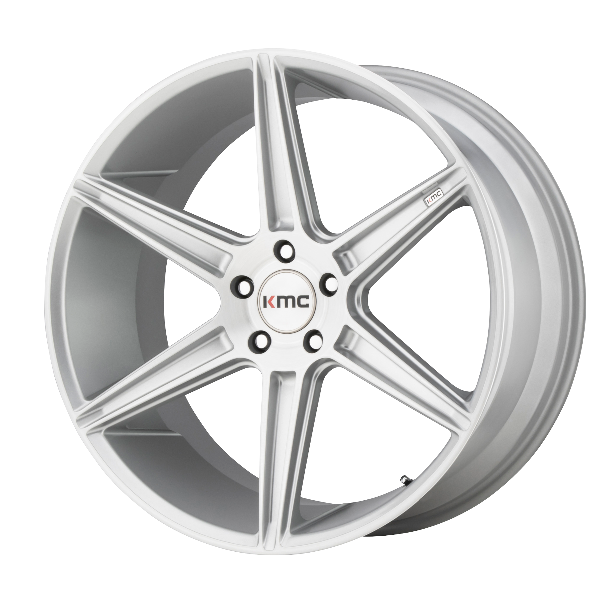 KM711 20X10.5 5X120 BRUSHED SLV 35MM