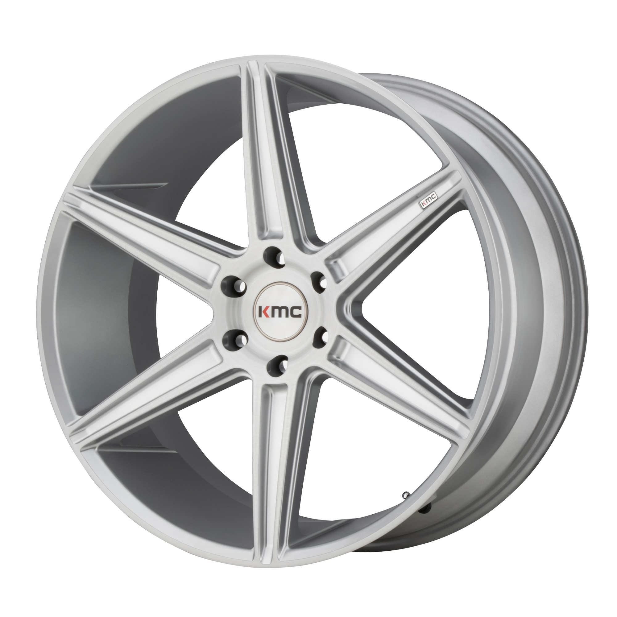 KM712 20X9 6X4.5 BRUSHED SLV 30MM