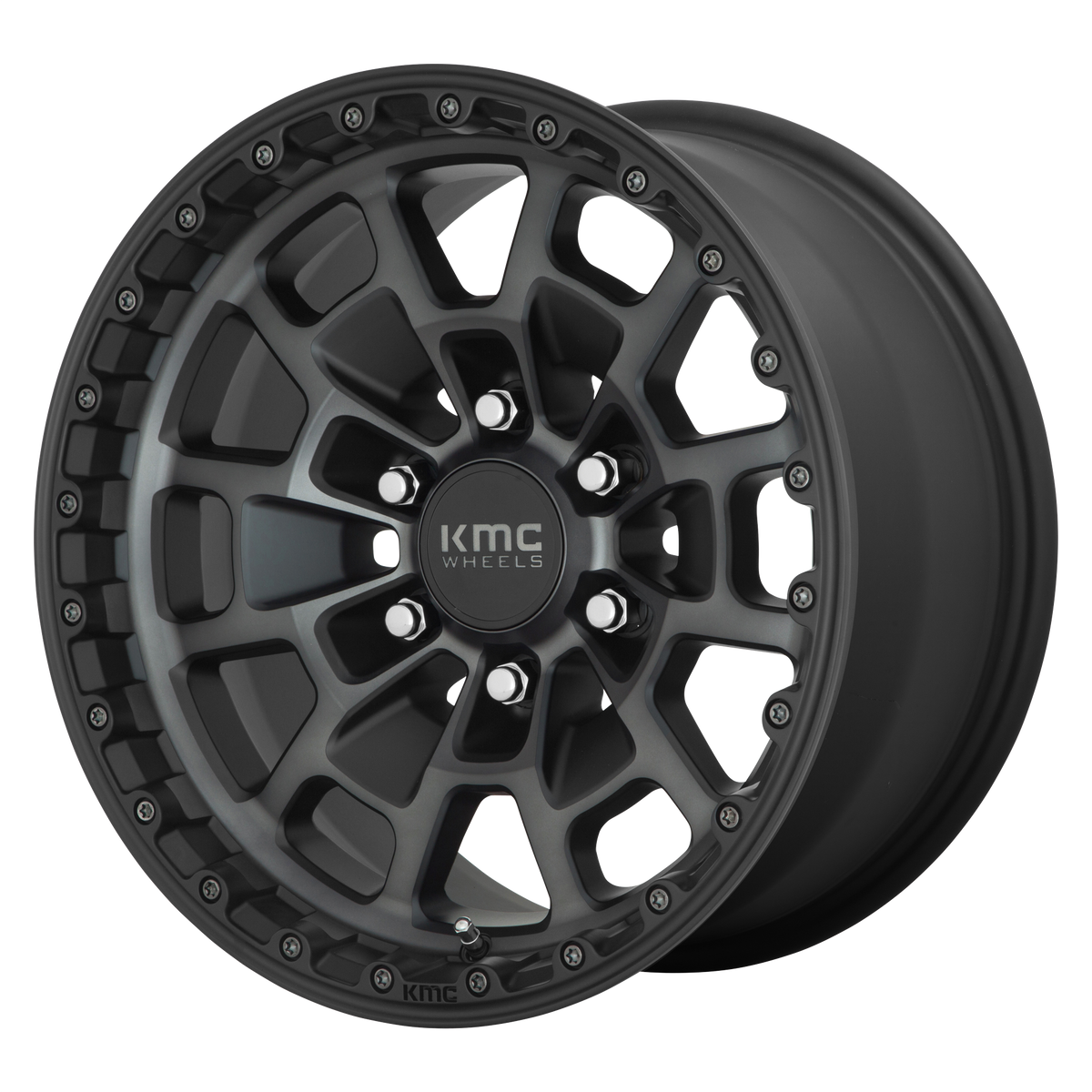 KM718 16X8 6X5.5 S-BLK GTCC 00MM