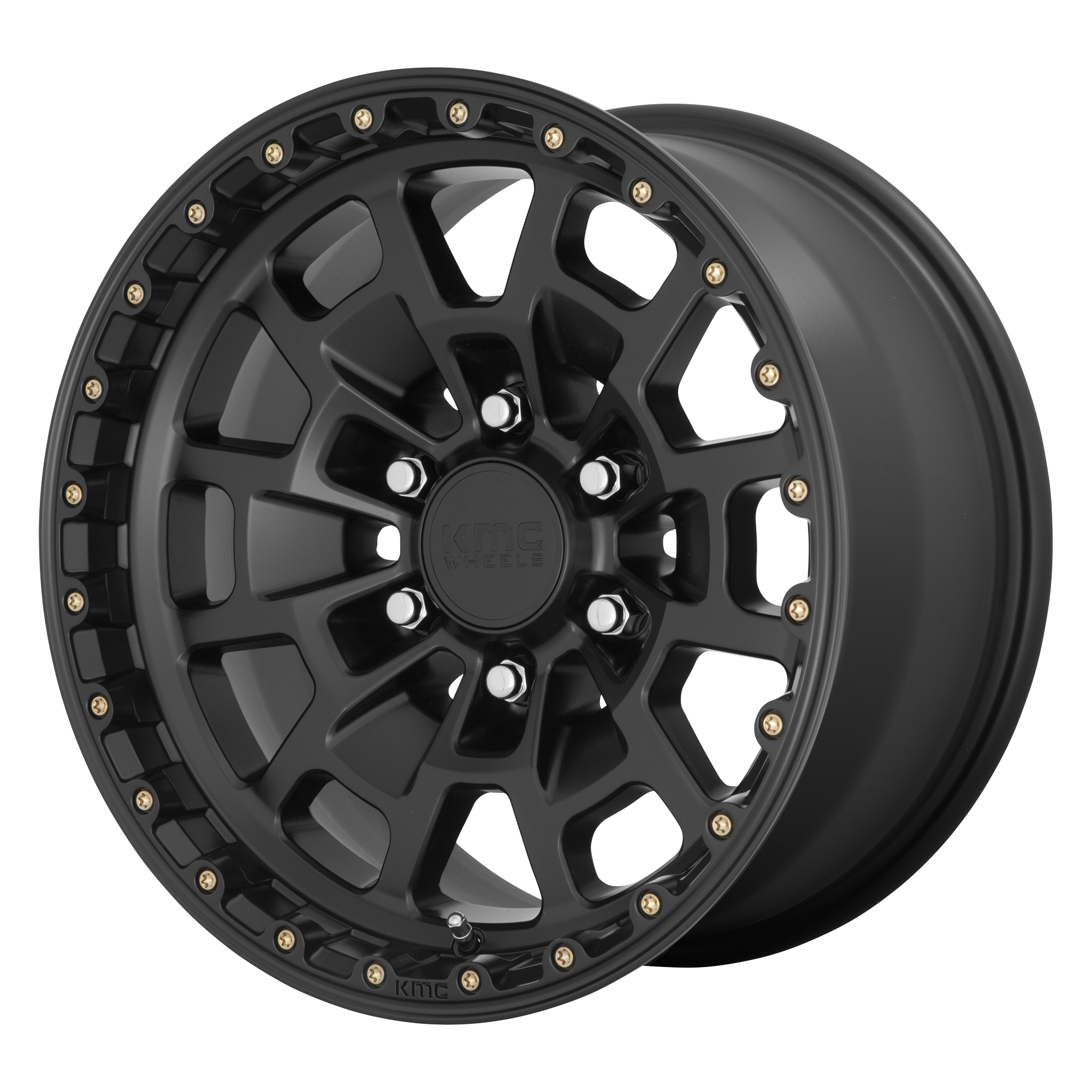 KM718 16X8 6X5.5 S-BLK 00MM