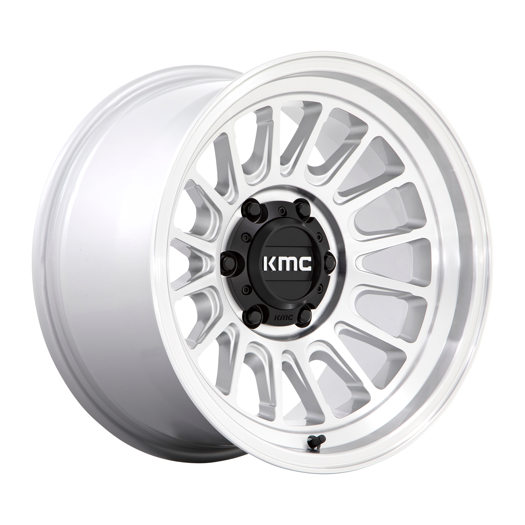 KM724 IMPACT OL 17X9 5X5.0 SLV-MACH -12