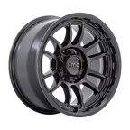 KM727 WRATH 17X8.5 5X5.0 71.5 S-BLK +0