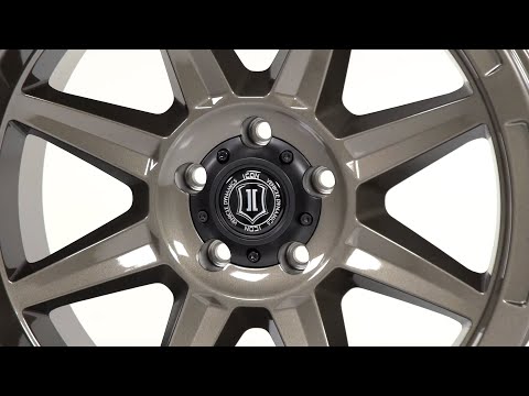 Bandit 20 X 10 Gun Metal, ICON Alloys