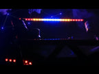 30 Inch Light Bar RTL-W Solid Amber, White Center, Flashing Amber Baja Designs