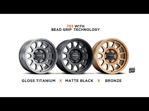 Aluminum Wheels 17x9 Bead Grip MR703 Method Bronze BRZ Method
