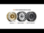 Aluminum Wheels 17x8.5 Beadlock MR105 Matte Black MB Method