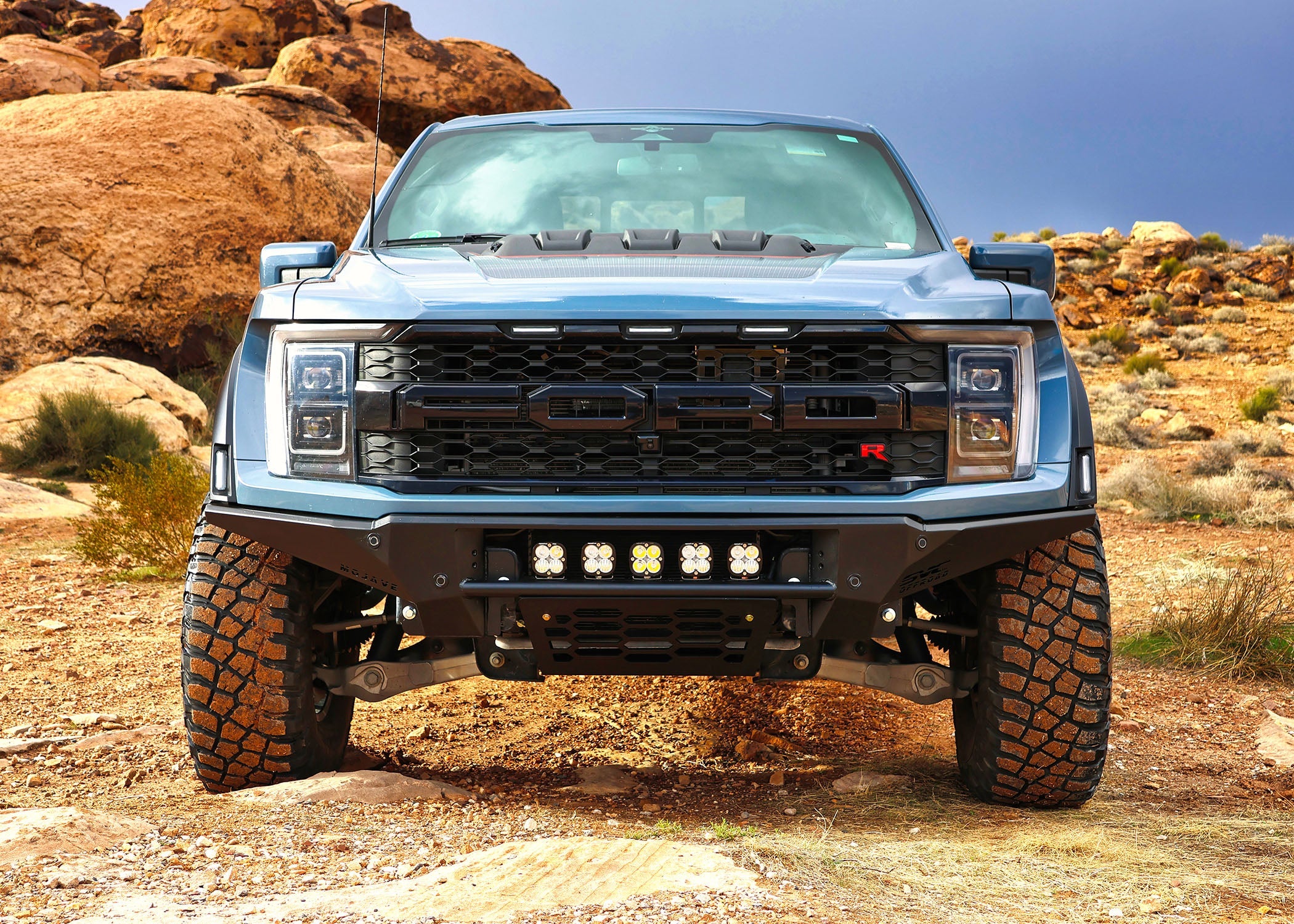 2021+ Ford Raptor SVC Offroad Mojave Bolt On Front Bumper – LTW Motorsports