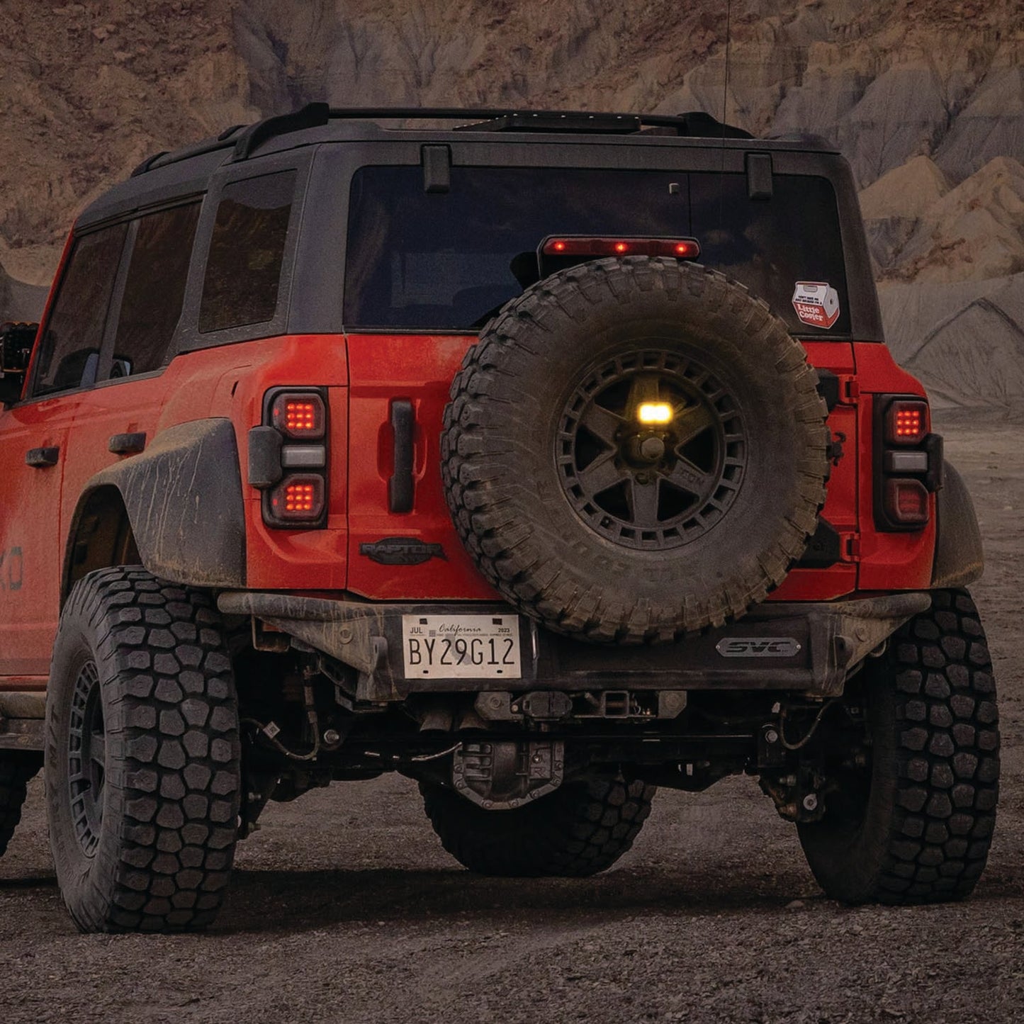 2021+ Ford Bronco/ Bronco Raptor SVC Offroad Baja Rear Bumper