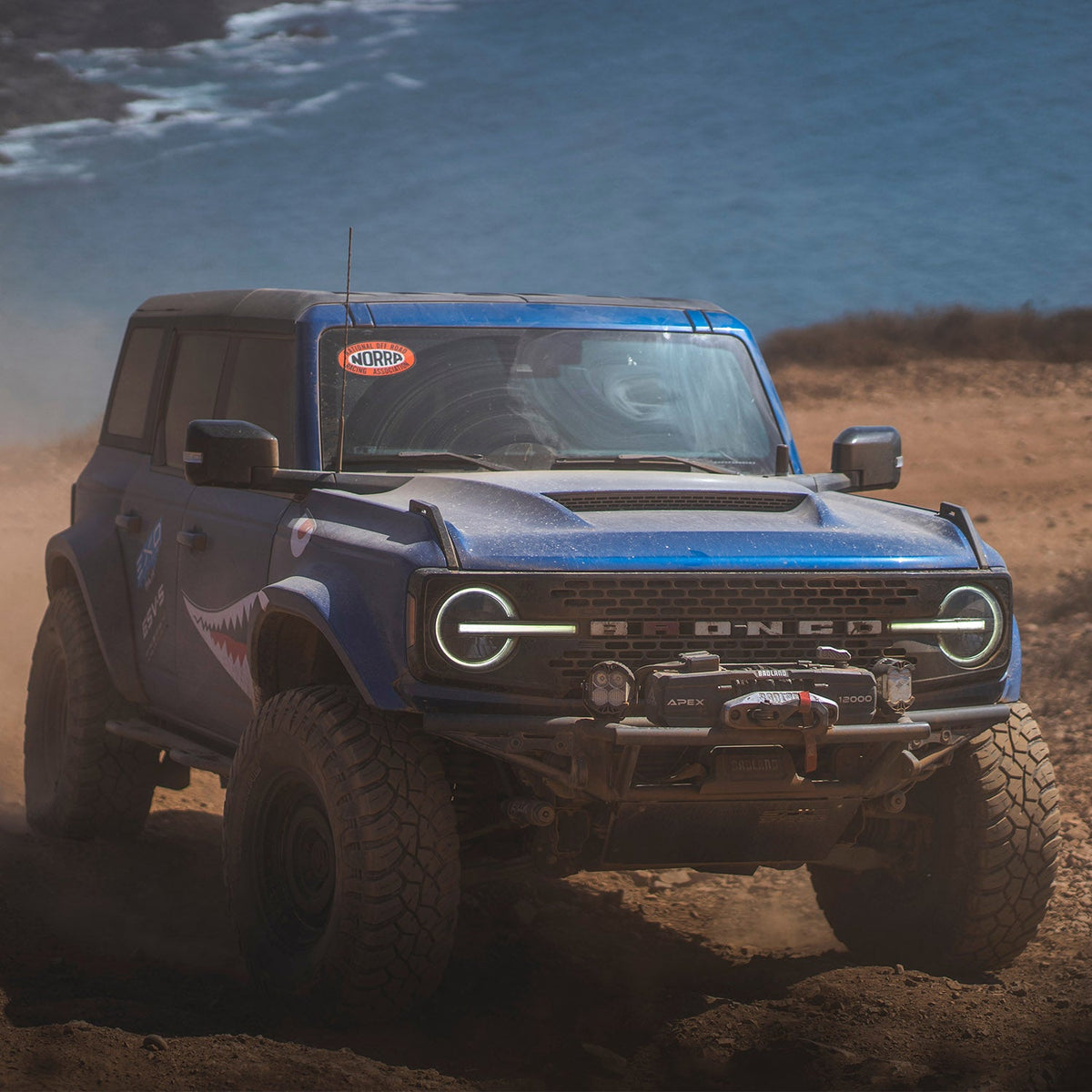 2021+ Ford Bronco/ Bronco Raptor SVC Offroad Baja Winch Front Bumper