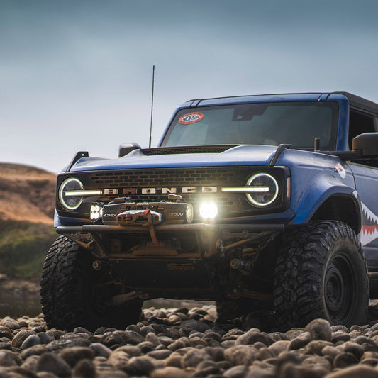 2021+ Ford Bronco/ Bronco Raptor SVC Offroad Baja Winch Front Bumper