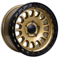 104 Aftershock-Gloss Gold w/ Gloss Black lip-LTW Motorsports