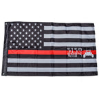 5150 Whips Heavy Duty American Flag (Red Line)-LTW Motorsports