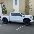 2020-2024 GMC Sierra 1500 2 Piece Rear Mud Flap Delete Kit-LTW Motorsports