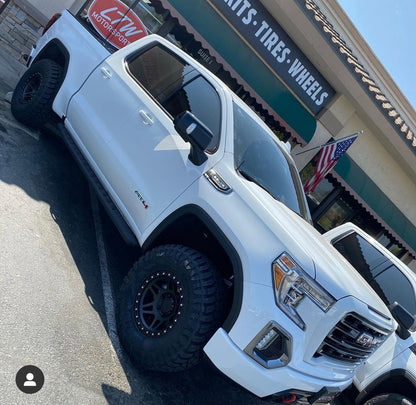 2019-2024 GMC Sierra 1500 6 Piece Mud Flap Delete Kit-LTW Motorsports