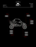 Rock Light 2.0 Bracket Kit (YXZ)-LTW Motorsports