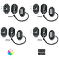 5150 Whips 187 Style Rock Lights w/ Control Harness-LTW Motorsports