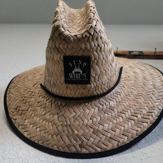 Custom Straw Hat - American Flag-LTW Motorsports